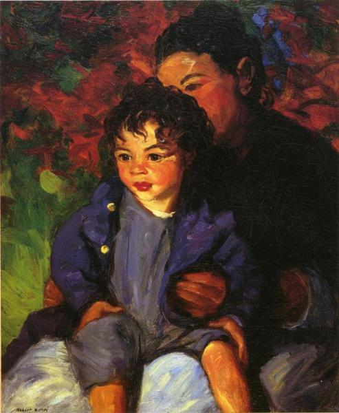 Sammy And His Mother by Robert Henri