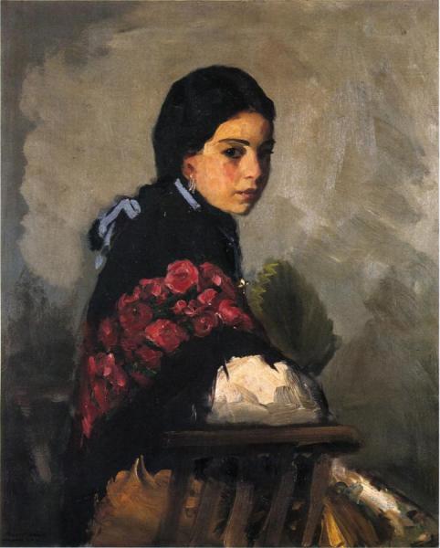 Spanish Girl by Robert Henri