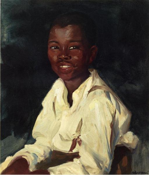 Sylvester-smiling by Robert Henri