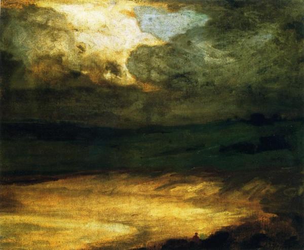 The Beach, Concarneau by Robert Henri