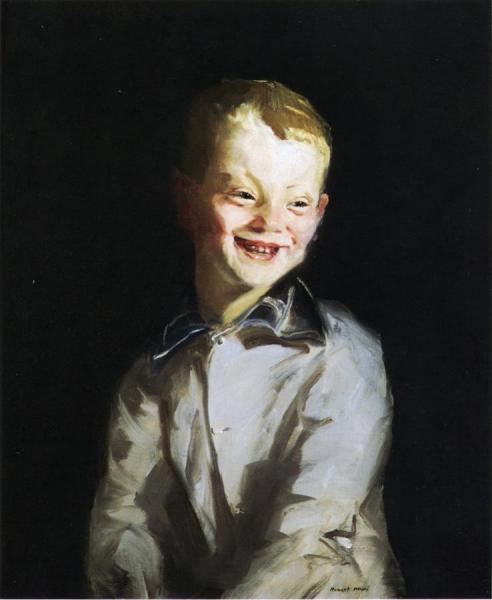 The Laughing Boy by Robert Henri