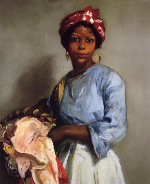 The Laundress by Robert Henri