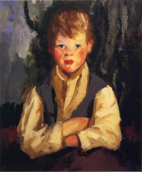 The Little Irishman by Robert Henri