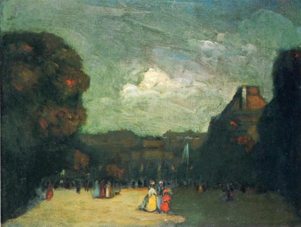 The Louvre by Robert Henri