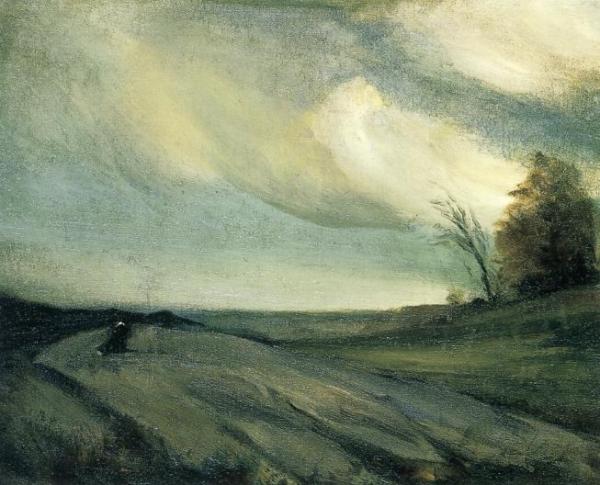 The March Wind by Robert Henri