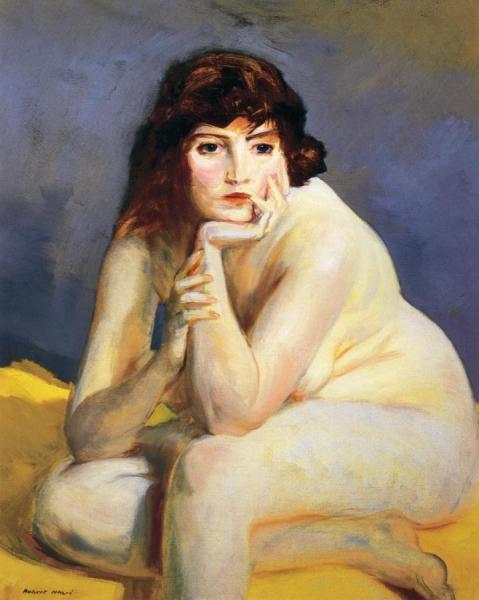 The Model Nude by Robert Henri