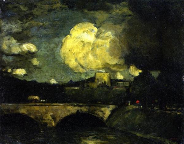 The Rain Clouds (paris) by Robert Henri
