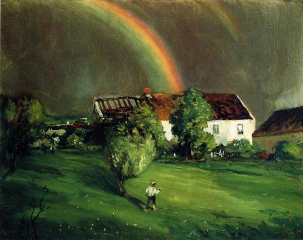 The Rainbow, Hormandie by Robert Henri