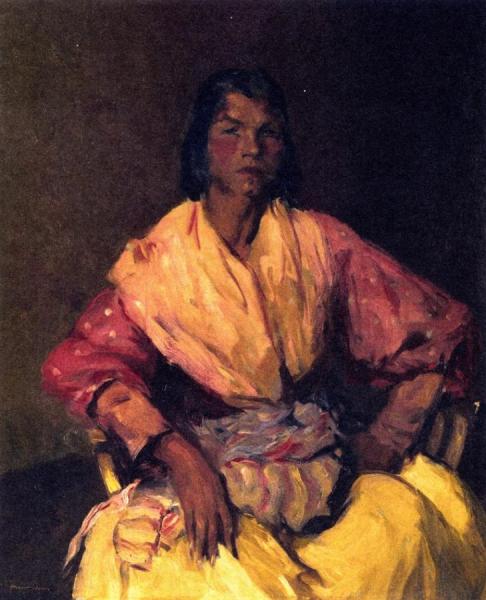 The Spanish Gypsy by Robert Henri