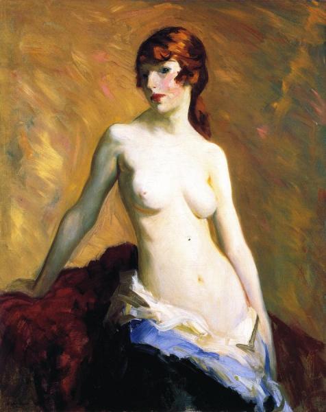 The Young Girl by Robert Henri