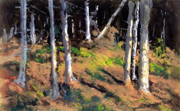 Where The Trees Are Dying by Robert Henri