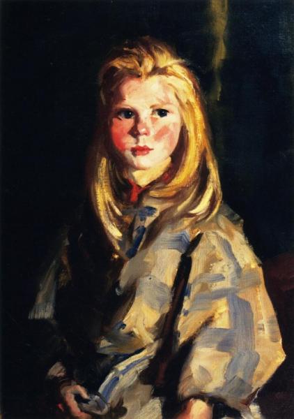Young Blond Girl, Corrymore Lass (bridget Lavelle) by Robert Henri