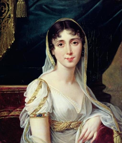 Desiree Clary, Wife Of Marshal Jean-baptiste Bernadotte, And Future Queen Of Sweden by Robert Lefevre