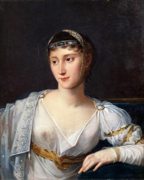 Portrait De Pauline Bonaparte by Robert Lefevre