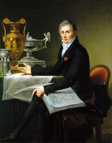 Portrait Of Jean-baptiste Claude Odiot by Robert Lefevre