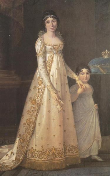 Portrait Of Marie-julie Clary by Robert Lefevre Oil Painting Reproductions