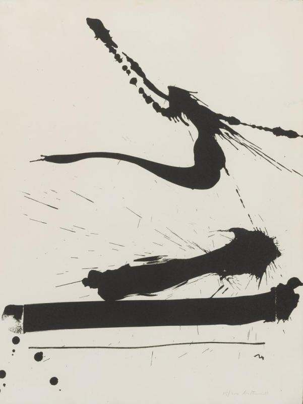 Automatism A by Robert Motherwell