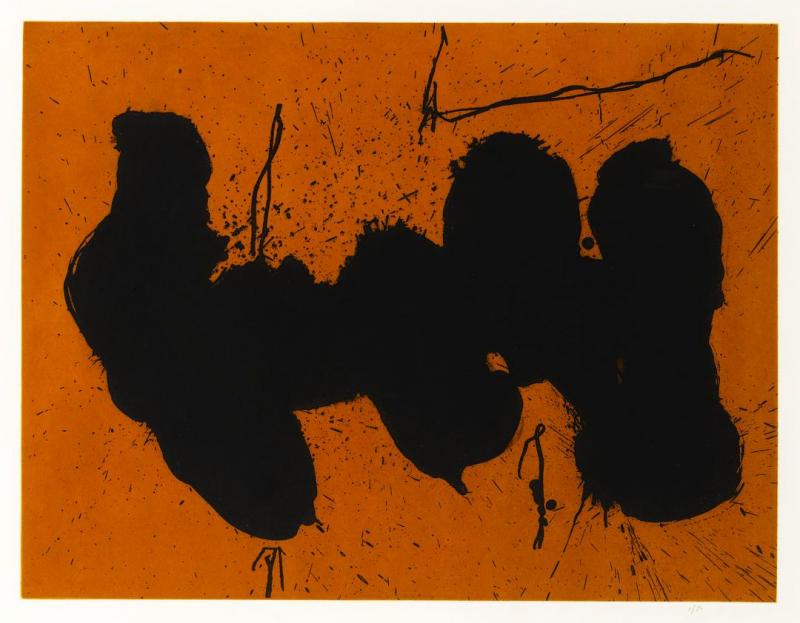 Barcelona Elegy To The Spanish Republic by Robert Motherwell