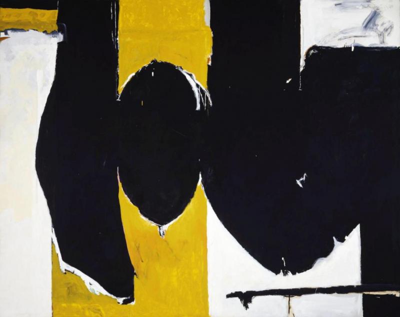 Elegy To The Spanish Republic No.132 by Robert Motherwell