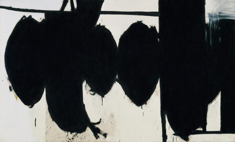Elegy To The Spanish Republic No. 70 by Robert Motherwell Oil Painting Reproductions