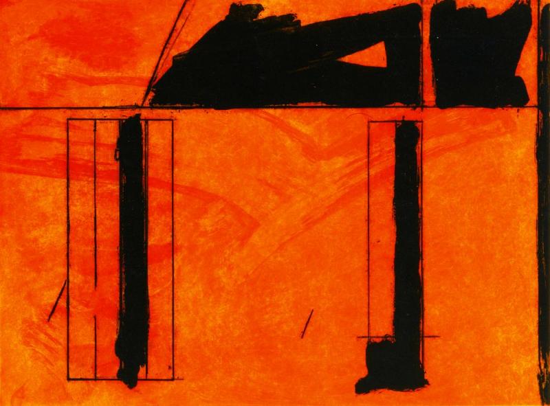La Casa De La Mancha by Robert Motherwell