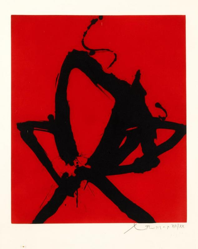 Red Sea I by Robert Motherwell
