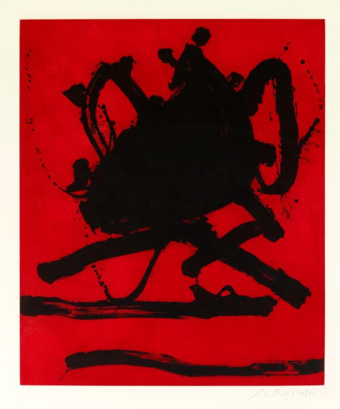 Red Sea Ii by Robert Motherwell