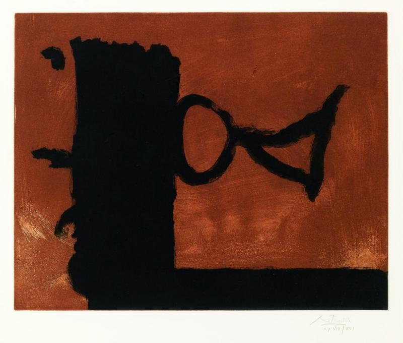 The Razor's Edge by Robert Motherwell