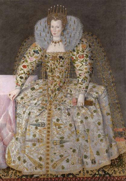 Catherine Carey,countess Of Nottingham (1547-1603) by Robert Peake The Elder