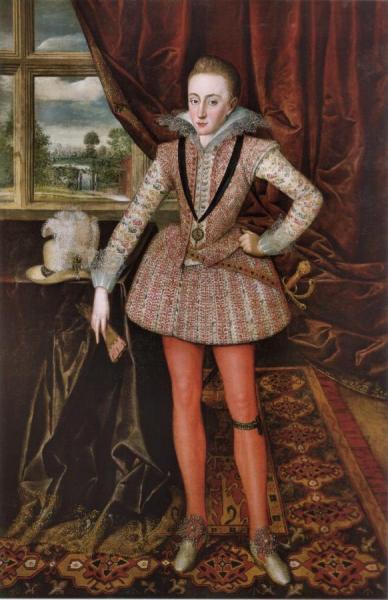 Henry Frederick (1594-1612),prince Of Wales by Robert Peake The Elder