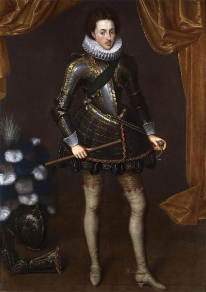 Henry Frederick,prince Of Wales(1594-1612) by Robert Peake The Elder
