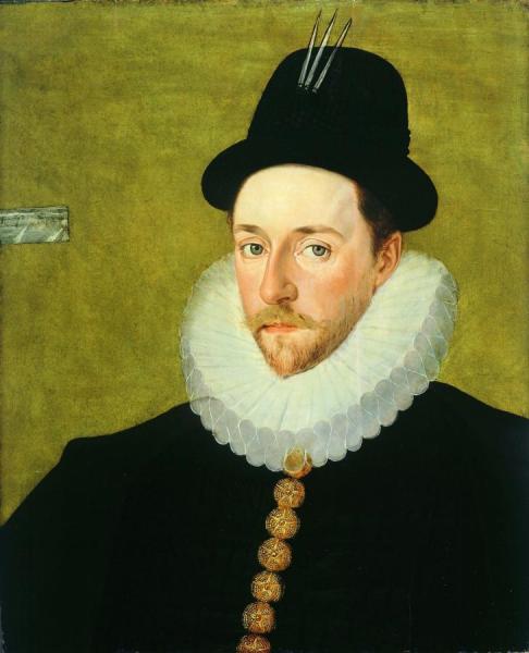 Peregrine Bertie(c.1585-90) by Robert Peake The Elder