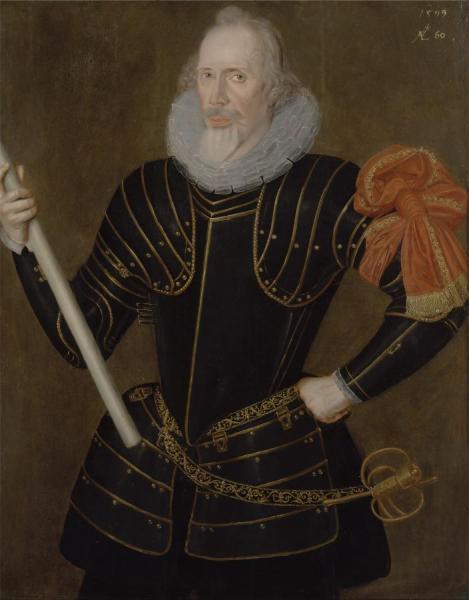Portrait Of A Man by Robert Peake The Elder