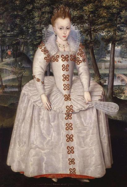 Princess Elizabeth Aged 7 by Robert Peake The Elder