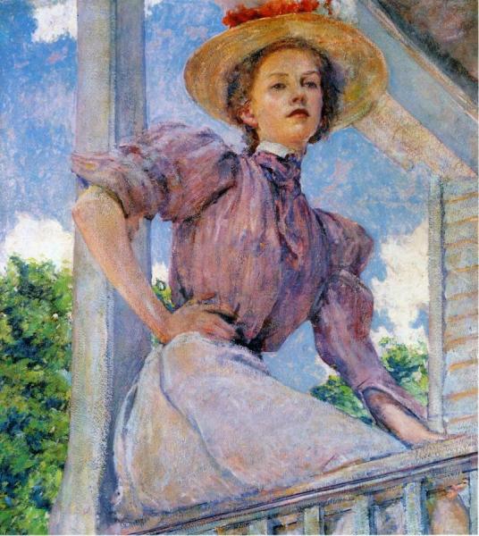 A Summer Girl by Robert Reid