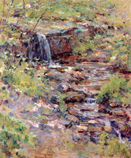 Cascading Brook by Robert Reid