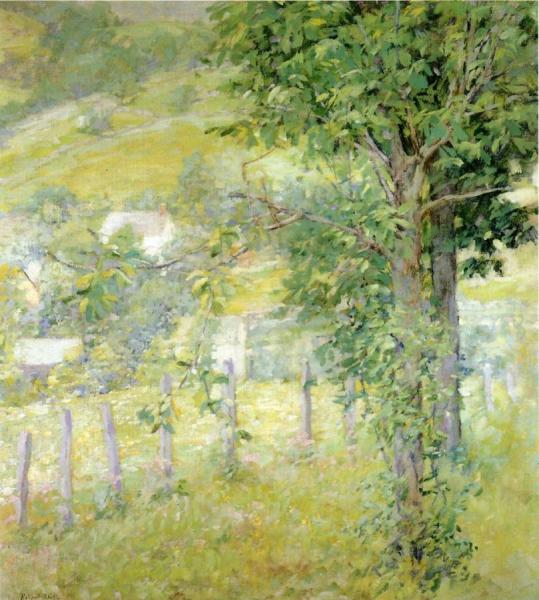 Hillside In Summer by Robert Reid