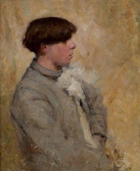 Portrait Of A Boy by Robert Reid