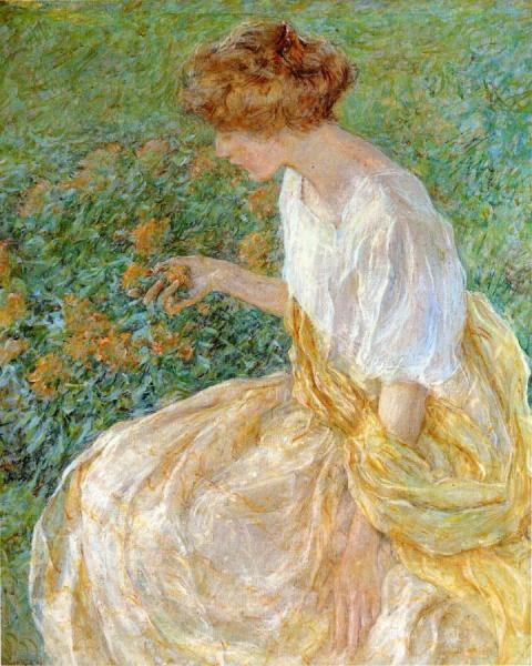 The Yellow Flower by Robert Reid