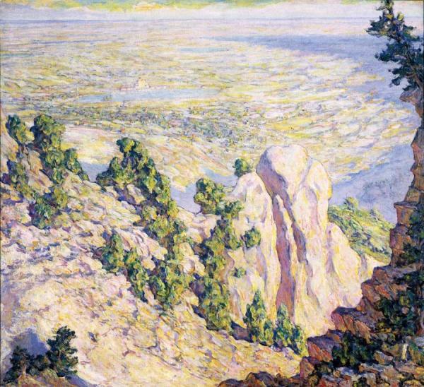 View From A Mountaintop by Robert Reid