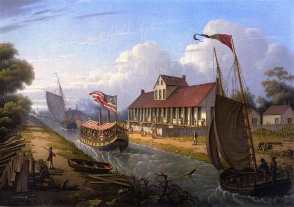 Dismal Swamp Canal by Robert Salmon