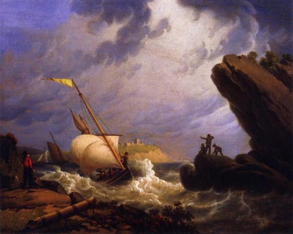 Ferryboat by Robert Salmon