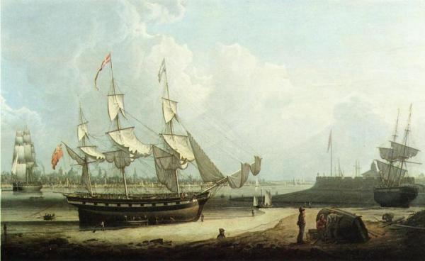 Robert Salmon Mersey River, Liverpool, England
