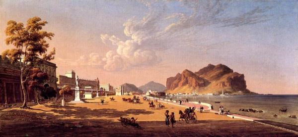 View Of Palermo by Robert Salmon