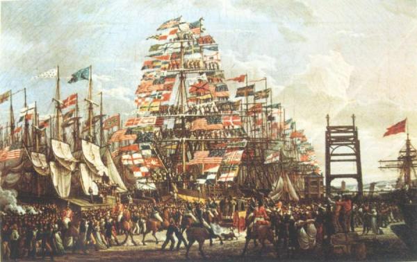 Robert Salmon Visit Of The Prince Of Wales To Liverpool, 18 September, 1806