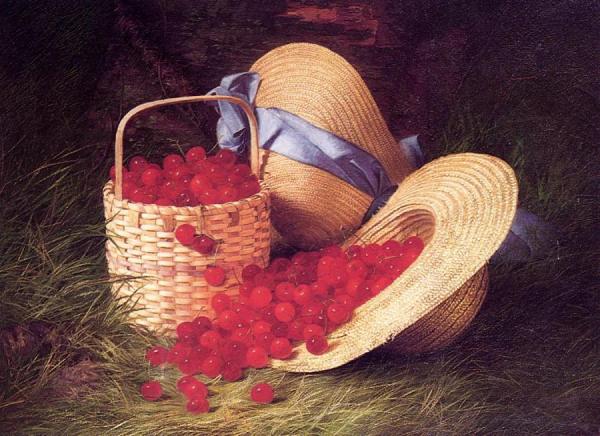 Harvest Of Cherries by Robert Spear Dunning Oil Painting Reproductions