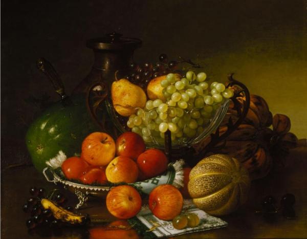 Still Life With Fruit by Robert Spear Dunning
