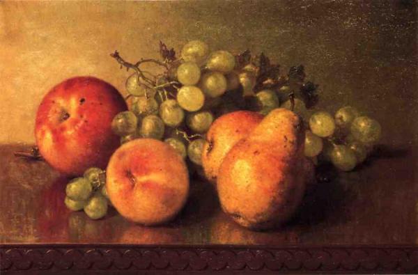 Robert Spear Dunning Still Life With Fruit