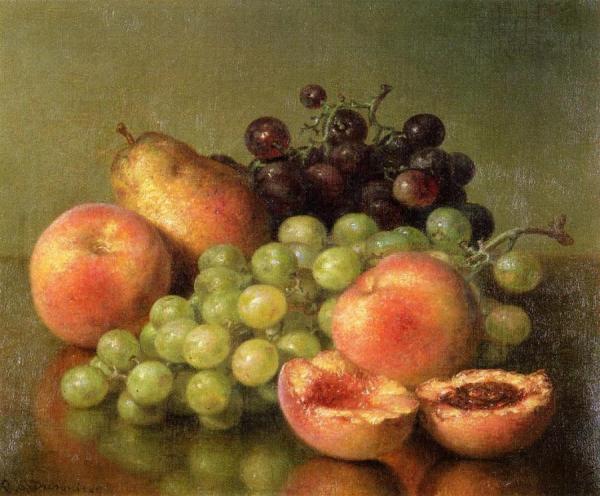 Robert Spear Dunning Still Life With Fruit