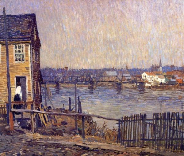 A Fisherman's House by Robert Spencer